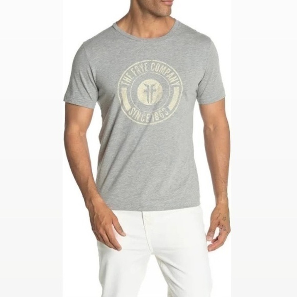 FRYE Men’s Distressed Moto T-shirt